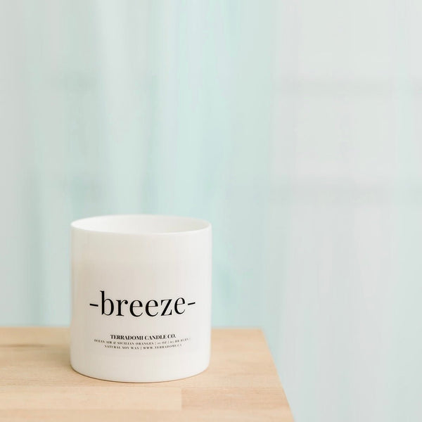 Terradomi ocean breeze candle