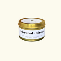 Thumbnail for terradomi candle co-toronto-cedarwood-tobacco-scented-soy-candle