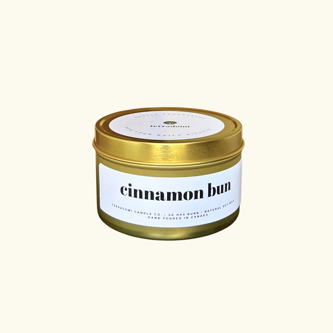 terradomi candle co-toronto-cinnamon bun scented candle